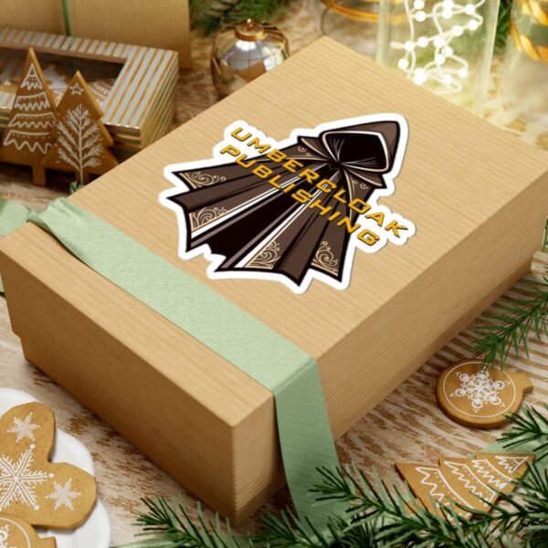 Umblercloak Publishing Logo Sticker — Hooded Cloak Kiss-Cut Vinyl Sticker