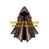 Umblercloak Publishing Logo Sticker — Hooded Cloak Kiss-Cut Vinyl Sticker