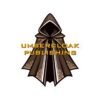Umblercloak Publishing Logo Sticker — Hooded Cloak Kiss-Cut Vinyl Sticker
