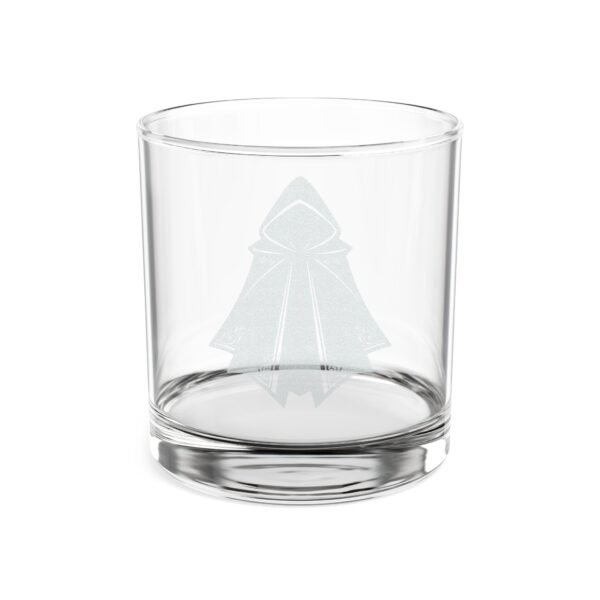 The Cloak Engraved Whiskey Glass — Umbercloak 10.5oz