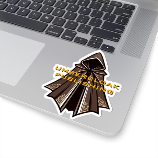Umblercloak Publishing Logo Sticker — Hooded Cloak Kiss-Cut Vinyl Sticker