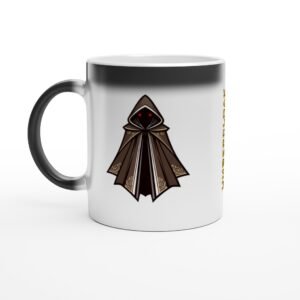 Umbercloak Magic Mug – Color-Changing Black Glossy Coffee Cup
